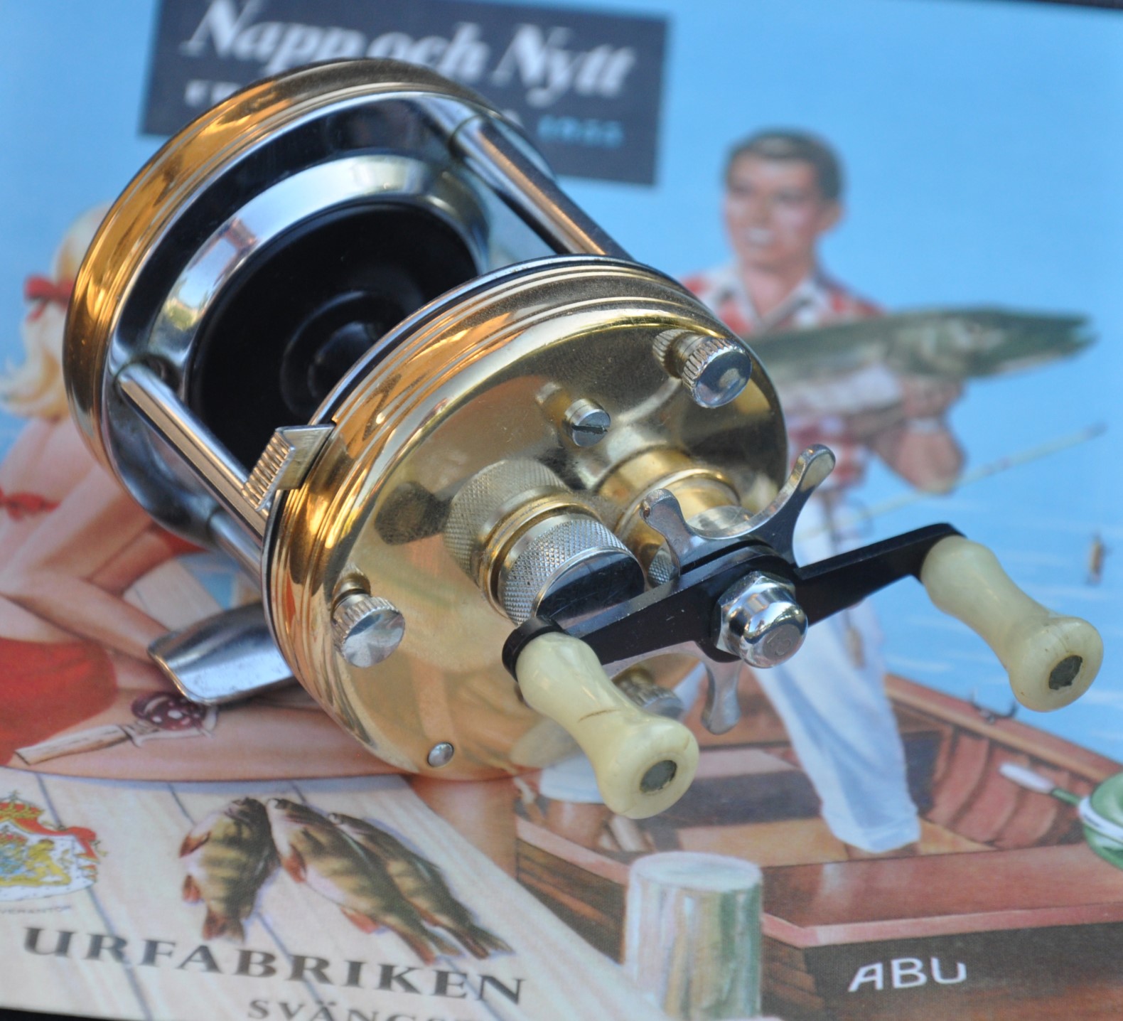 This reel turned out so well! Ambassadeur with aftermarket part upgrades. :  r/Fishing_Gear