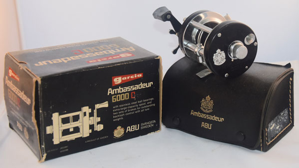 Original ABU GARCIA AMBASSADEUR 5000C Gold Baitcast Reel (made In Sweden)