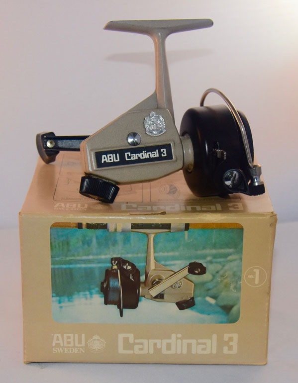 Abu Garcia  Abu Cardinal 33 Fishing Reel + Wooden Box [LIMITED