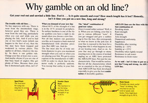 Why gamble on old lines?